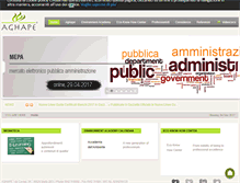 Tablet Screenshot of ambiente.aghape.it